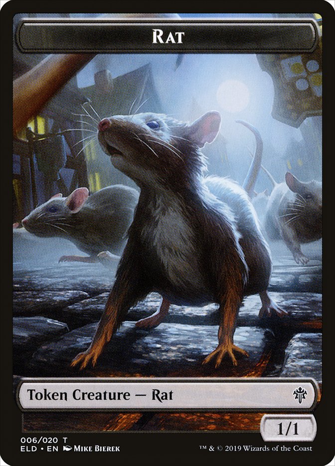 Rat [Throne of Eldraine Tokens] | Gear Gaming Bentonville