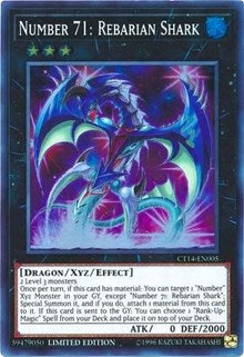 Number 71: Rebarian Shark [2017 Mega-Tins] [CT14-EN005] | Gear Gaming Bentonville