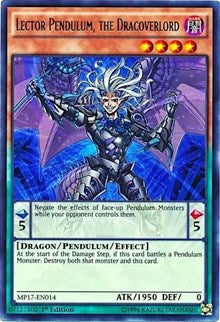 Lector Pendulum, the Dracoverlord [2017 Mega-Tins Mega Pack] [MP17-EN014] | Gear Gaming Bentonville