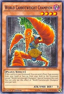 World Carrotweight Champion [2017 Mega-Tins Mega Pack] [MP17-EN050] | Gear Gaming Bentonville