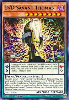 D/D Savant Thomas [2017 Mega-Tins Mega Pack] [MP17-EN065] | Gear Gaming Bentonville