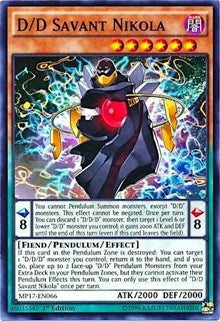 D/D Savant Nikola [2017 Mega-Tins Mega Pack] [MP17-EN066] | Gear Gaming Bentonville