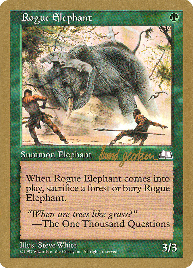 Rogue Elephant (Svend Geertsen) [World Championship Decks 1997] | Gear Gaming Bentonville