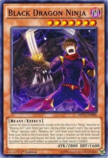 Black Dragon Ninja [2017 Mega-Tins Mega Pack] [MP17-EN086] | Gear Gaming Bentonville