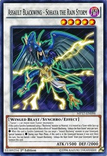 Assault Blackwing - Sohaya the Rain Storm [2017 Mega-Tins Mega Pack] [MP17-EN096] | Gear Gaming Bentonville