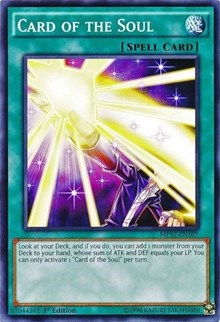 Card of the Soul [2017 Mega-Tins Mega Pack] [MP17-EN107] | Gear Gaming Bentonville