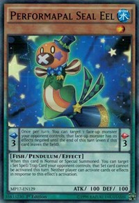 Performapal Seal Eel [2017 Mega-Tins Mega Pack] [MP17-EN129] | Gear Gaming Bentonville