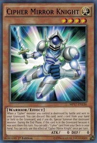 Cipher Mirror Knight [2017 Mega-Tins Mega Pack] [MP17-EN136] | Gear Gaming Bentonville