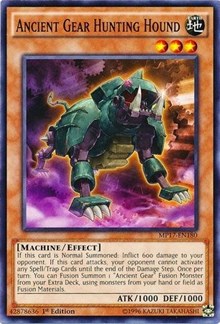 Ancient Gear Hunting Hound [2017 Mega-Tins Mega Pack] [MP17-EN180] | Gear Gaming Bentonville