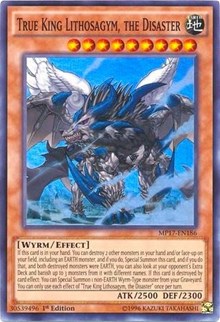 True King Lithosagym, the Disaster [2017 Mega-Tins Mega Pack] [MP17-EN186] | Gear Gaming Bentonville