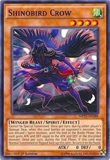 Shinobird Crow [2017 Mega-Tins Mega Pack] [MP17-EN188] | Gear Gaming Bentonville