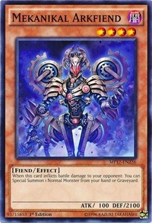 Mekanikal Arkfiend [2017 Mega-Tins Mega Pack] [MP17-EN236] | Gear Gaming Bentonville