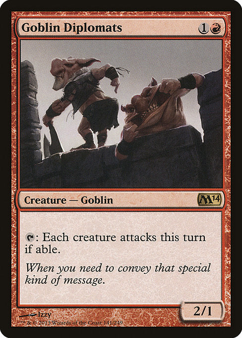 Goblin Diplomats [Magic 2014 (M14)] | Gear Gaming Bentonville