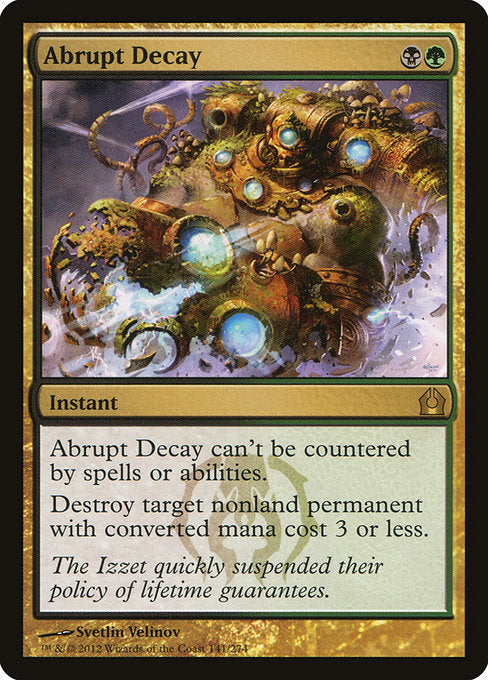 Abrupt Decay [Return to Ravnica] | Gear Gaming Bentonville