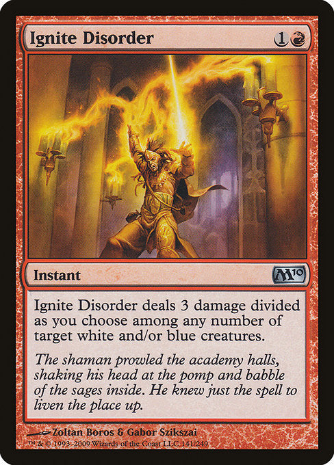 Ignite Disorder [Magic 2010 (M10)] | Gear Gaming Bentonville