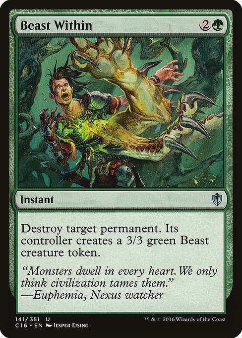 Beast Within [Commander 2016] | Gear Gaming Bentonville