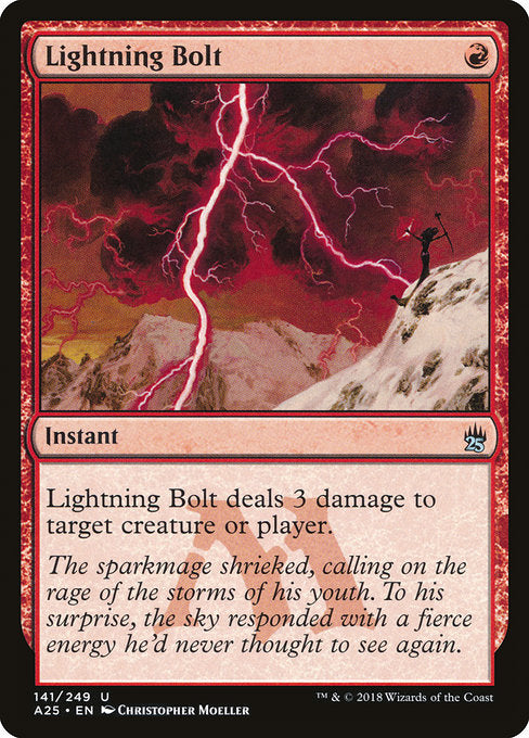 Lightning Bolt [Masters 25] | Gear Gaming Bentonville