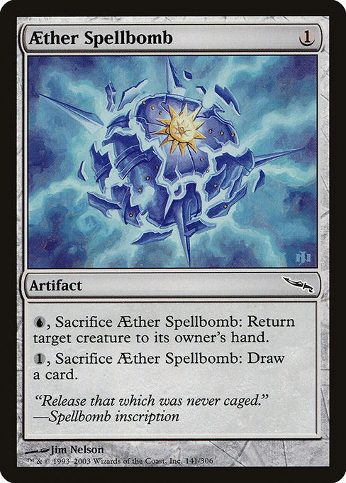 Aether Spellbomb [Mirrodin] | Gear Gaming Bentonville