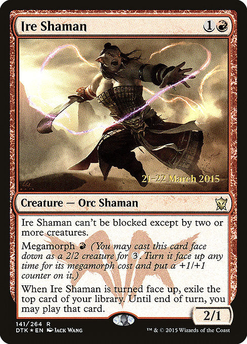 Ire Shaman [Prerelease Cards] | Gear Gaming Bentonville