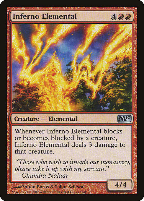 Inferno Elemental [Magic 2010 (M10)] | Gear Gaming Bentonville