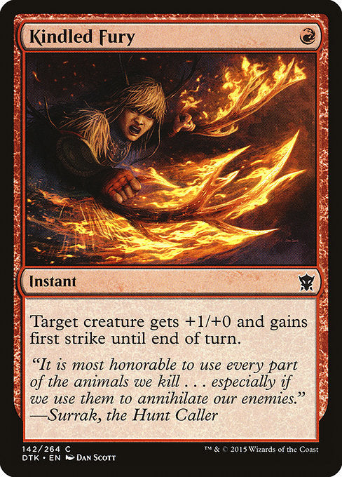 Kindled Fury [Dragons of Tarkir] | Gear Gaming Bentonville