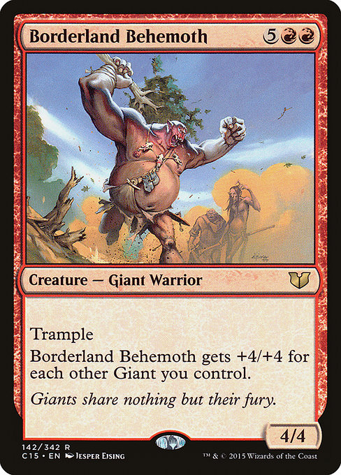 Borderland Behemoth [Commander 2015] | Gear Gaming Bentonville