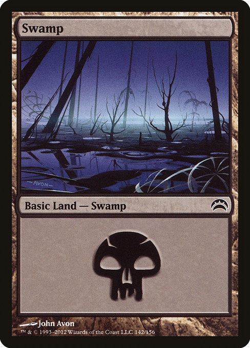 Swamp (142) [Planechase 2012] | Gear Gaming Bentonville