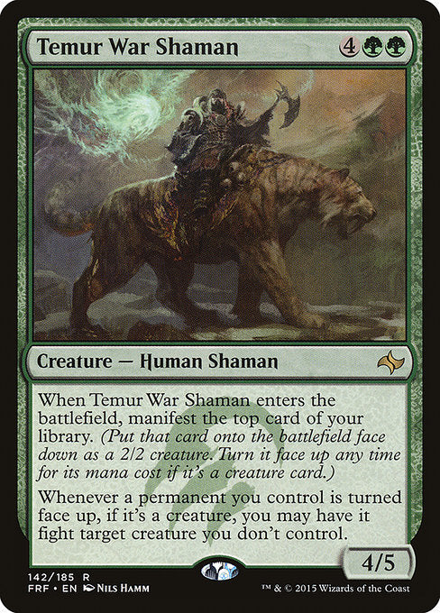 Temur War Shaman [Fate Reforged] | Gear Gaming Bentonville