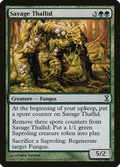 Savage Thallid [Time Spiral] | Gear Gaming Bentonville