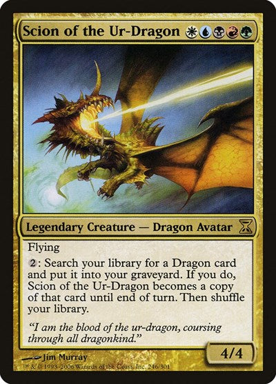 Scion of the Ur-Dragon [Time Spiral] | Gear Gaming Bentonville