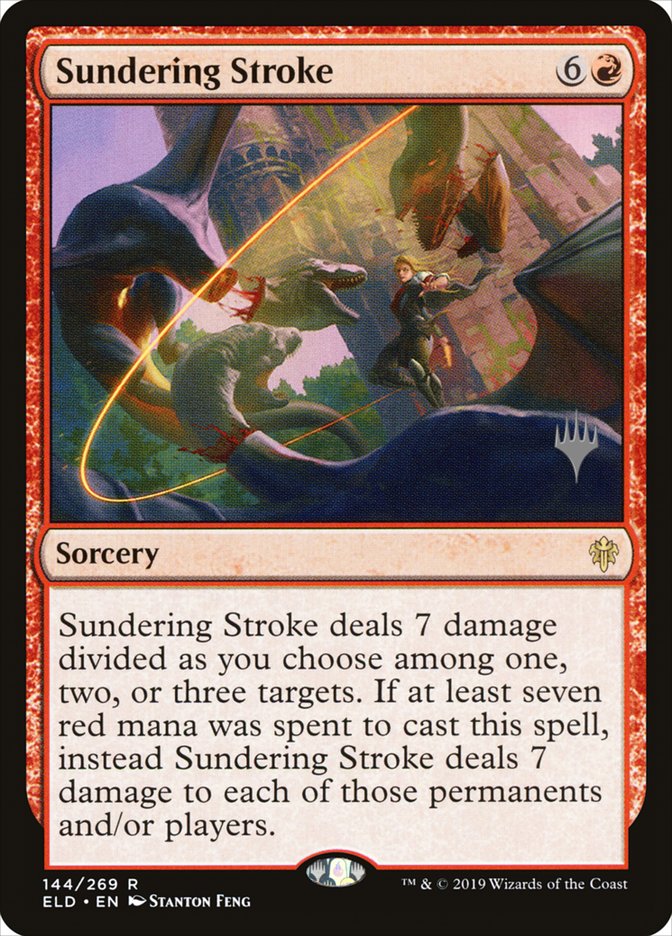 Sundering Stroke (Promo Pack) [Throne of Eldraine Promos] | Gear Gaming Bentonville