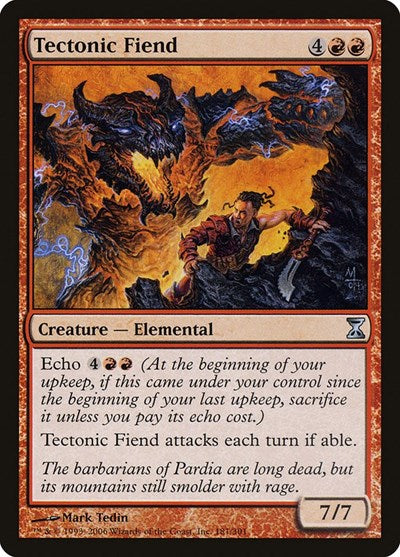 Tectonic Fiend [Time Spiral] | Gear Gaming Bentonville