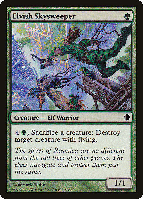 Elvish Skysweeper [Commander 2013] | Gear Gaming Bentonville