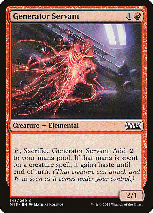 Generator Servant [Magic 2015 (M15)] | Gear Gaming Bentonville