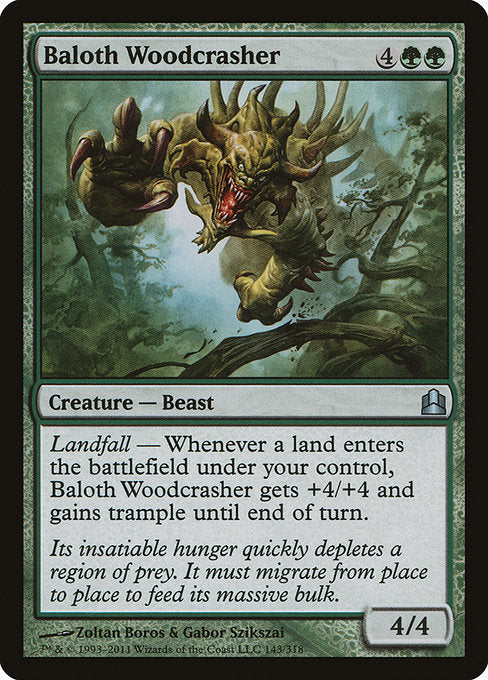 Baloth Woodcrasher [Commander] | Gear Gaming Bentonville