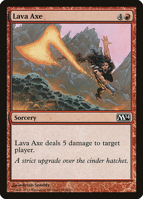 Lava Axe [Magic 2014 (M14)] | Gear Gaming Bentonville