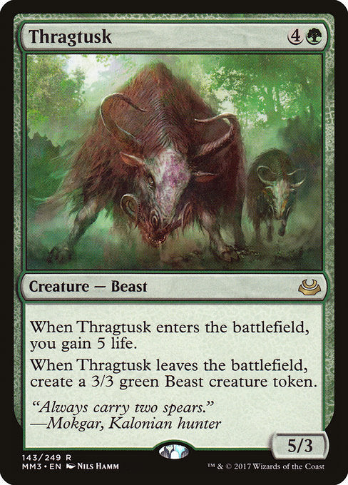 Thragtusk [Modern Masters 2017] | Gear Gaming Bentonville