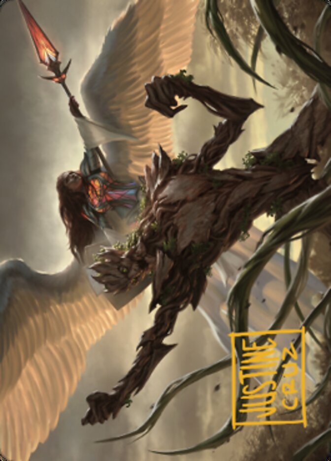 Strength of the Coalition Art Card (Gold-Stamped Signature) [Dominaria United Art Series] | Gear Gaming Bentonville