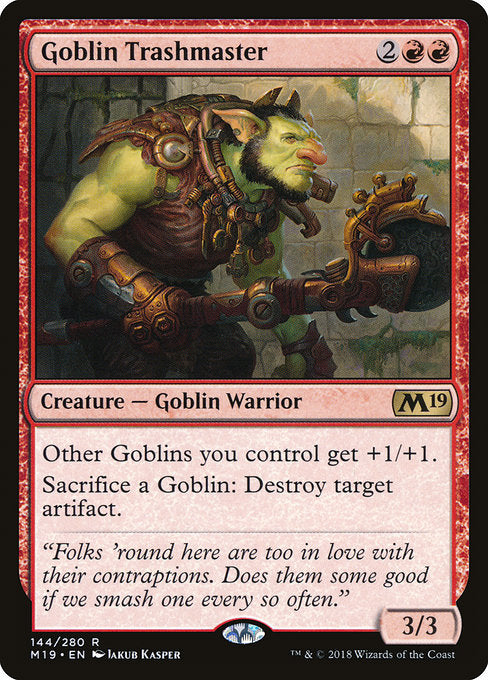 Goblin Trashmaster [Core Set 2019] | Gear Gaming Bentonville