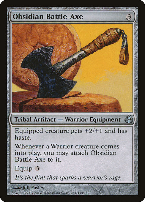 Obsidian Battle-Axe [Morningtide] | Gear Gaming Bentonville