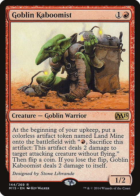 Goblin Kaboomist [Magic 2015 (M15)] | Gear Gaming Bentonville