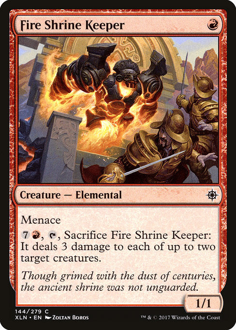 Fire Shrine Keeper [Ixalan] | Gear Gaming Bentonville