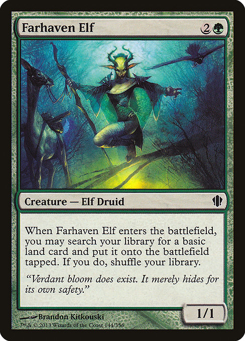 Farhaven Elf [Commander 2013] | Gear Gaming Bentonville