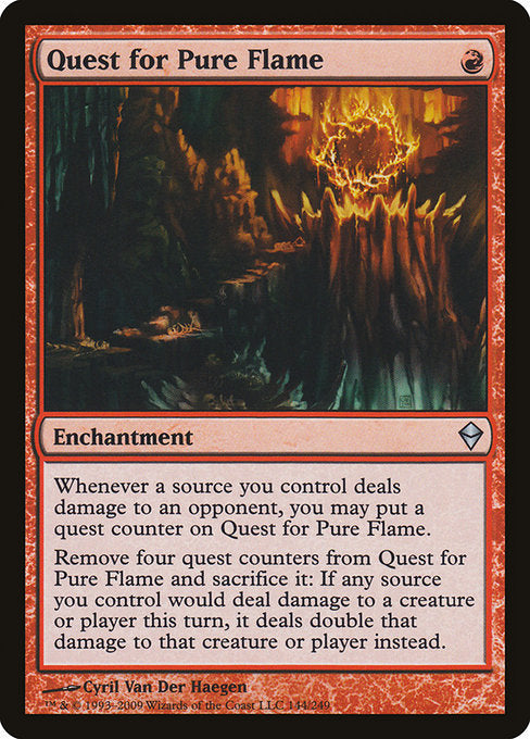 Quest for Pure Flame [Zendikar] | Gear Gaming Bentonville