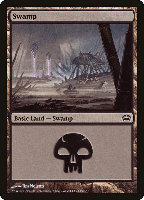 Swamp (145) [Planechase 2012] | Gear Gaming Bentonville