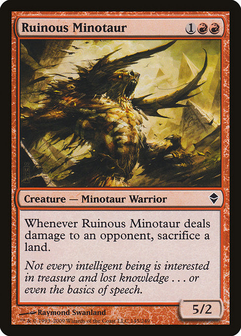 Ruinous Minotaur [Zendikar] | Gear Gaming Bentonville