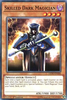 Skilled Dark Magician [Legendary Dragon Decks] [LEDD-ENA06] | Gear Gaming Bentonville