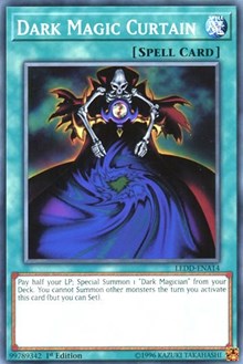 Dark Magic Curtain [Legendary Dragon Decks] [LEDD-ENA14] | Gear Gaming Bentonville