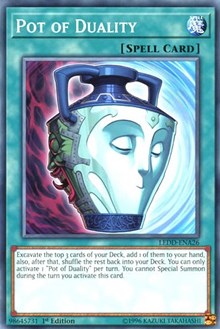 Pot of Duality [Legendary Dragon Decks] [LEDD-ENA26] | Gear Gaming Bentonville