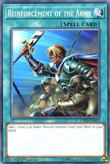 Reinforcement of the Army [Legendary Dragon Decks] [LEDD-ENA27] | Gear Gaming Bentonville